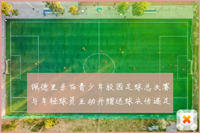 佩德里亲临青少年校园足球总决赛与年轻球员互动并赠送球衣传递足球精神